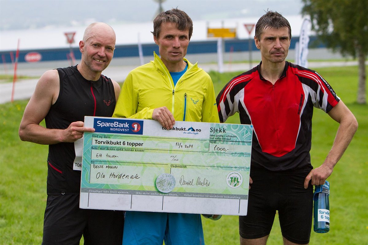 Torvikbukt 6 topper lørdag 13.september 2014. Foto Daniel Kvalvik.