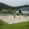 2 stk nye sandvolleyballbaner som ble ferdigstilt lørdag 11.juni 2011.