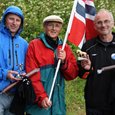 Fra Torvikbukt Open 15.juli 2008. Sigmund Måseide i midten.